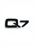 Emblemat Czarny Audi Q7 Znaczek Logo SPORT Na Tył
