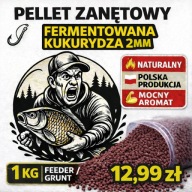 Pellet 2 mm Fermentowana Kukurydza - Handmade |Z Grubym Baits