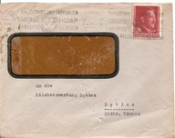 GENERALNE GUBERNATORSTWO -koperta obieg 1944 rok do DĘBICA -kasownik V