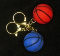 606 Breloczki piłki, koszykówka nowe