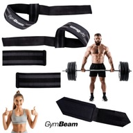 PASY DO PODNOSZENIA CIĘŻARÓW LIFT BLACK GREY GYMBEAM NA SIŁOWNIĘ TRENING