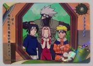 Karta Naruto TCG Kayou Kakashi & Sasuke & Sakura & Naruto - NRB08-R-021L1