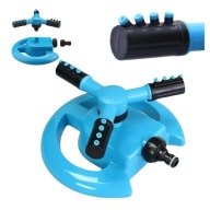 ZRASZACZ OGRODOWY OBROTOWY 360° 3- RAMIENNY STABILNY PODLEWANIE TRAWNIKA