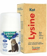 SCANVET Lysine Preparat z L-Lizyną dla kotów 50ml