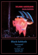 Plakat A3 - Black Sabbath Paranoid 1970 Wallpaper