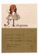 Telegram ślubny - Dziewczynka z telegramem PRL