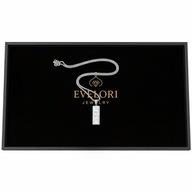 Naszyjnik Srebrny 100 DOLAR Banknot Łańcuch Męski Hip Hop Prezent 60cm