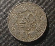 20 Groszy 1923, GG , cynk - II RP okupacja