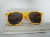 OKULARY PRZECIWSŁONECZNE ŻÓŁTE 14,X14,5X5CM