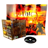GOTHIC 3 III DREWNIANE PUDEŁKO + PLAKAT PC
