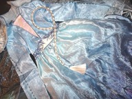 TU 7-8 L. STRÓJ SUKNIA ELSY TIUL BROKAT WARKOCZ CUDO J.NOWY