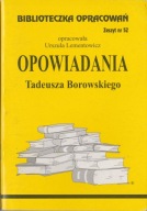 U. Lementowicz Opowiadania Tadeusza Borowskiego
