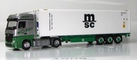 Herpa MB Actros EKB z naczepa z kontenerem chlodzonym MSC 40st.