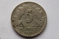 5 KURUS 1942 R. TURCJA - CJ944
