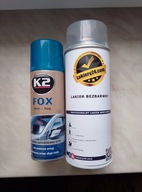 LAKIER BEZBARWNY WYSOKI POŁYSK 400ml plus Gratis preparat do szyb