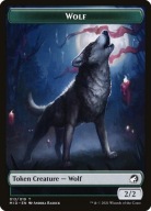 Karta Magic: The Gathering Wolf Token (MID 013)