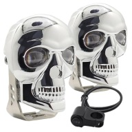 Reflektor LED Motocykl Czaszka 60W 7000lm Demon Eyes IP67 Quad Skuter 4x4