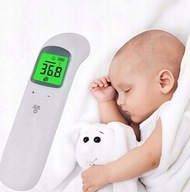 ELEKTRONICZNY TERMOMETR BEZDOTYKOWY NA PODCZERWIEŃ SZYBKI POMIAR WYGODA