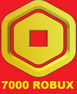 ROBLOX ROBUX 7000 SZTUK 7000RS 7K ROBUXÓW ROBUXY GAMEPASS