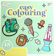 Kolorowanka Craft Sensations DUŻE RYSUNKI - RETRO URZĄDZENIA