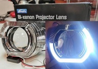 Soczewki Bi-Xenon H1 2,5'' ver8,1 HID DRL z H7 H4