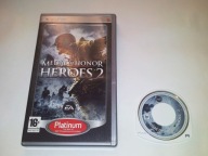 Medal of Honor: Heroes 2 --- PSP --- Angielski (PL okładka) --- Sprawna