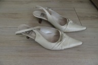 SANDAŁKI SKÓRA NATURALNA ROZM 38