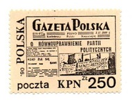 poczta Solidarność walory