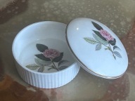 WEDGWOOD HATHAWAY ROSE PUZDRO Z POKRYWA KOKILKA SZKATUŁKA