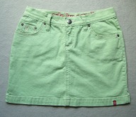 SPÓDNICA DAMSKA JEANSOWA MIĘTA COTTON 36 ESPRIT