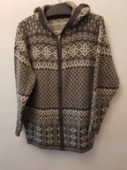 TUTTI FRUTTI SWETER M/L CARDIGAN SWETR KAPTUR WEŁN