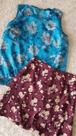 zestaw Oasis spódnica floral j.NOWA 38 +MOHITO bluzka _____