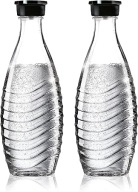 SODASTREAM KARAFKA SZKLANA BUTELKA PRZEZROCZYSTA ZESTAW 2 x 0,6 L