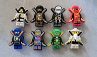 Przypinki gumowe do butów typu crocs motyw ludzika lego ninjago