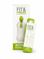Butelka filtrująca Fitfresh 0,5L bezbarwny z wkładem kolor fioletowy