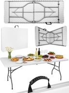 STÓŁ CATERINGOWY BANKIETOWY SKŁADANY Z WALIZKĄ