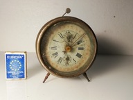 stary zegar budzik JUNGHANS z KALENDZARZEM ok. 1888 r.