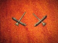 STARE, DLUGIE SRUBY DO MOCOWANIA MECHANIZMU ZEGARA PODL. Z PODKLADKAMI