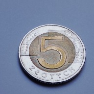 Moneta 5zł 2017r. III RP super stan, z prywatnej kolekcji