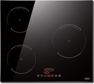 DD169 Płyta indukcyjna 3 pola 5200W 60cm Booster timer dotykowa Hobsir