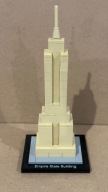 LEGO ARCHITECTURE ZESTAW 21002 EMPIRE STATE BUILDING z 2009r.