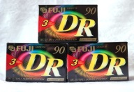 3-pack FUJI DR * C-90 * NOWE FOLIA, Tylko 16,- za 1szt. Jedyne na Allegro !