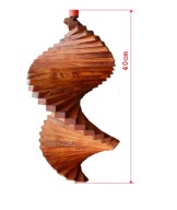 Świderek kręciołek wiatrak ozdoba ogrodowa 40cm święta