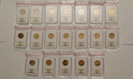Kolekcja nr.3. 2zł(258szt)+5zł(21szt) 1995r.-2024r. GCN MS69 RARYTAS UNIKAT