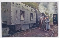 AUSTRO WEGIERSKI POCIĄG PANCERNY W KARPATACH