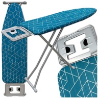 Deska do prasowania PREMIUM 130x34cm półka na żelazko bawełniany pokrowiec