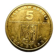 5 Talarów Goduli, żeton monetarny w 2008 roku przez miasto Ruda Śląska