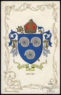 PTZ - WIELKA BRYTANIA # WHITBY # HERB MIASTA # POCZTÓWKA 1905