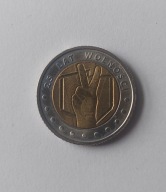 POLSKA MONETA 5 ZŁ 2014 ROK 25 LAT WOLNOŚCI ŁADNA