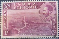 Etiopia stary znaczek (10/3